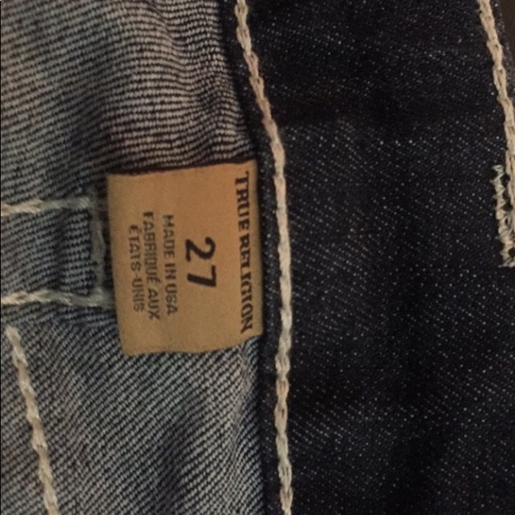 BNWT True Religion Stella Jeans 27 lonestar wash - Picture 4 of 6